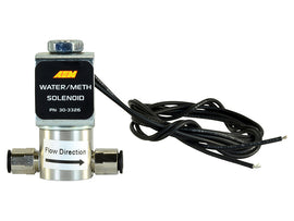 AEM Water/Methanol Injection System - High-Flow Low-Current WMI Solenoid - 200PSI 1/8in-27NPT In/Out — Photo - Primary