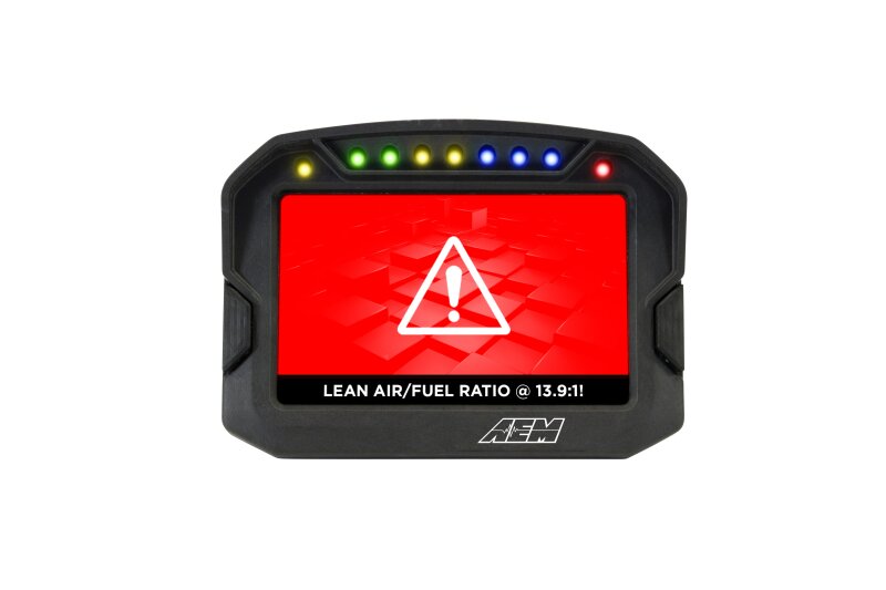 AEM CD-5G Carbon Digital Dash Display w/ Interal 10Hz GPS & Antenna — Photo - out of package
