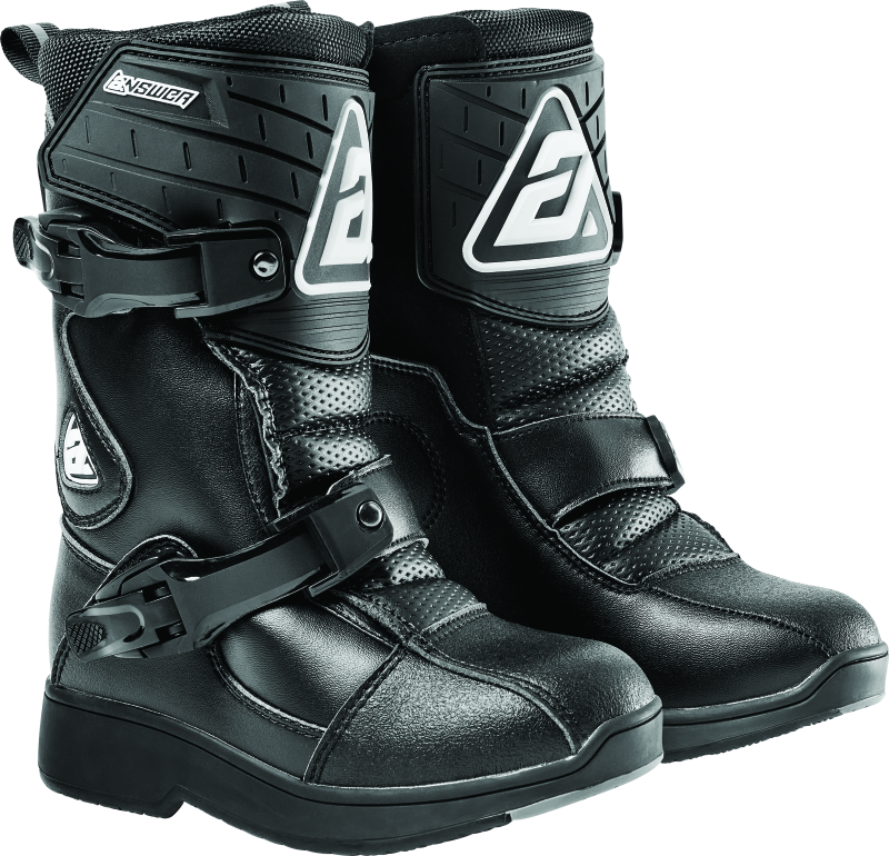 Answer Peewee Boot Black Youth - 11