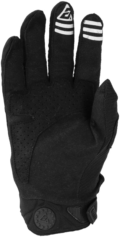 Answer 25 Peak Gloves Black/White - Large