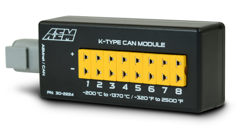 AEM 8 Channel K-Type Thermocouple EGT CAN Module — Photo - Primary