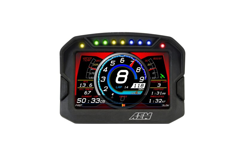 AEM CD-5 Carbon Digital Dash Display — Photo - out of package