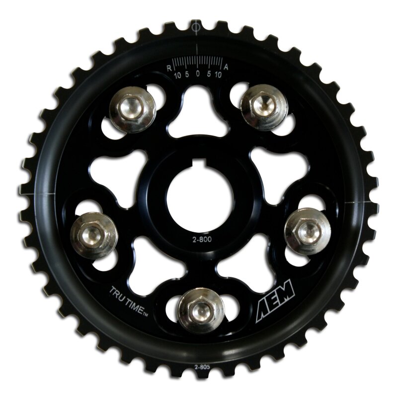 AEM 92-01 Honda Prelude Si VTEC/ Base & SH True Black Tru-Time Cam Gear — Photo - Primary