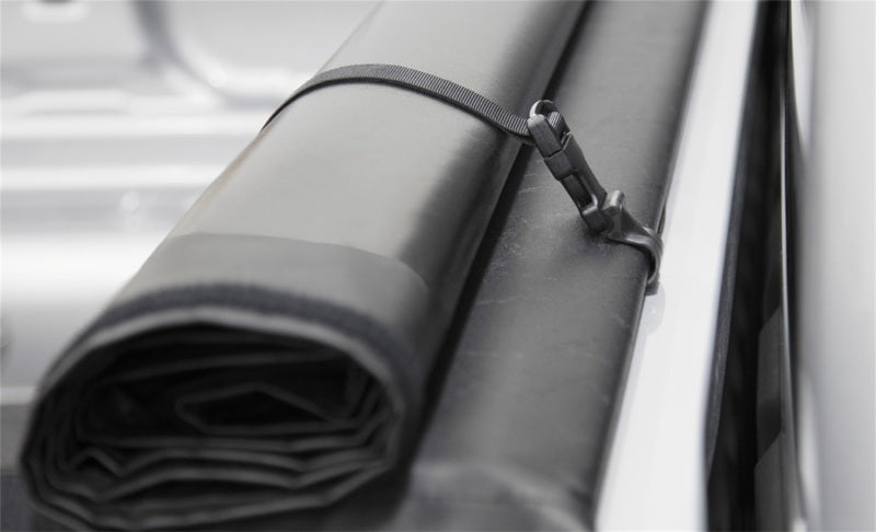 Access Lorado 16-19 Titan XD 6ft 6in Bed (Clamps On w/ or w/o Utili-Track) Roll-Up Cover — Photo - Mounted