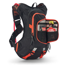 Load image into Gallery viewer, USWE Moto Hydro Hydration Pack 8L - Black/Factory Orange