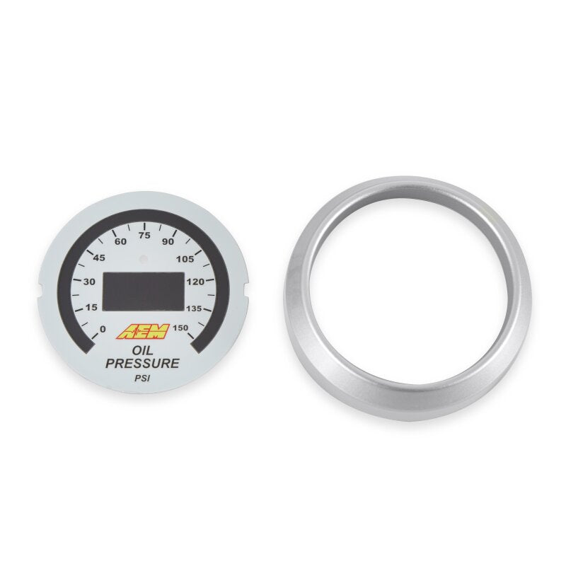 AEM 52mm Oil Pressure 150psi Digital Gauge — Photo - out of package