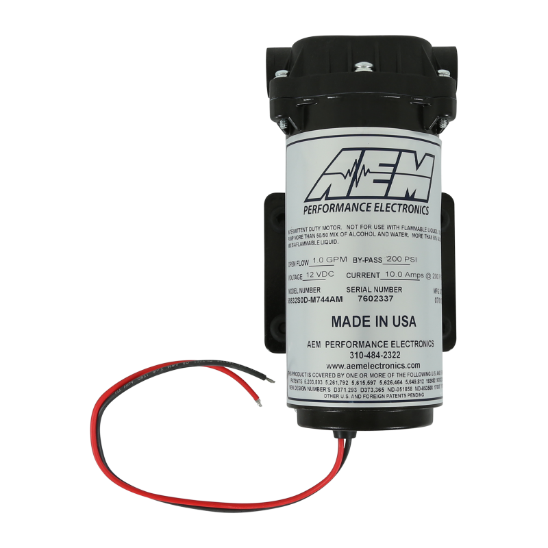 AEM Water/Methanol Injection 200psi Recirculation Pump — Photo - Primary