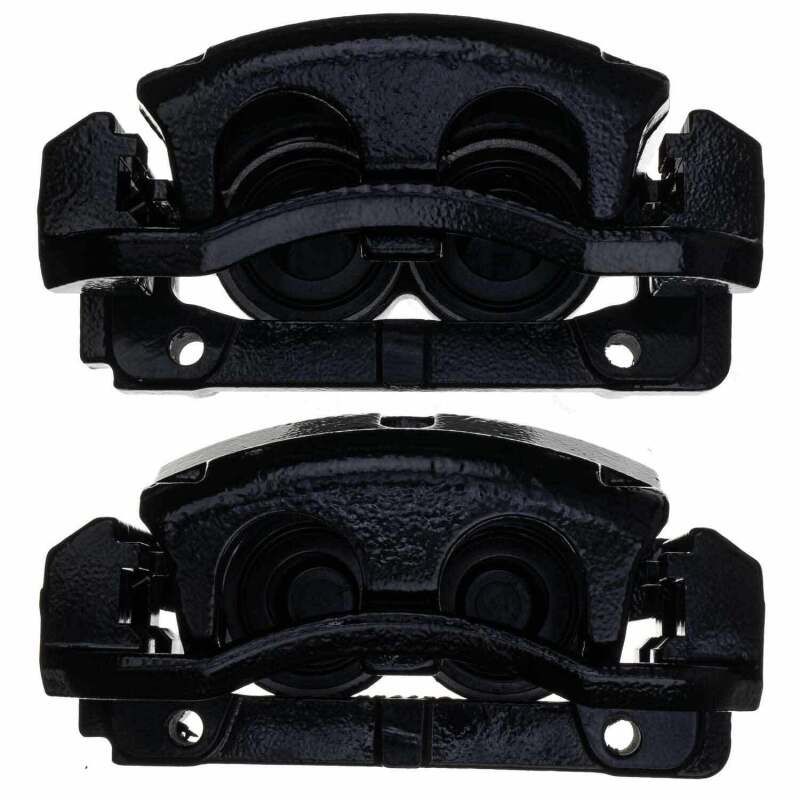 Power Stop 04-05 Ford F-150 Front Black Caliper - Pair w/Bracket