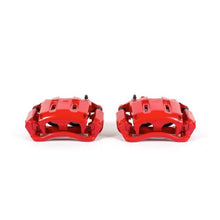 Load image into Gallery viewer, Power Stop 05-12 Ford F-350 Super Duty Front Red Calipers w/Brackets - Pair