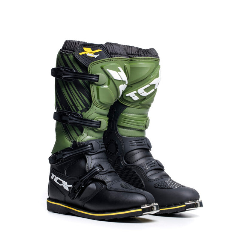 TCX X-Blast Boot Black/Green/Yellow Size - 46