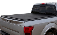 Load image into Gallery viewer, Access LOMAX Tri-Fold Cover 2022+ Ford Maverick 4ft 5in Bed - Black Urethane — Photo - Primary