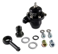 Load image into Gallery viewer, AEM 86-93 Acura / 95-98 TL / 88-91 Civic/CRX / 92-01 Prelude Black Adjustable Fuel Pressure Regulato — Photo - Primary