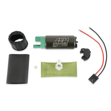 Load image into Gallery viewer, AEM 400 LPH High Flow In-Tank Fuel Pump Kit - Double Barb - Ethanol Compatible — Photo - out of package