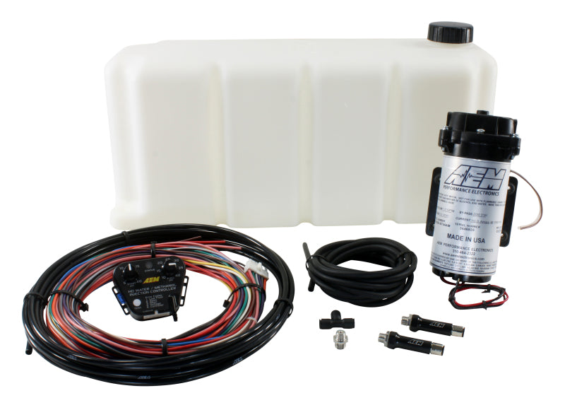 AEM V2 5 Gallon Diesel Water/Methanol Injection Kit (Internal Map) — Photo - out of package