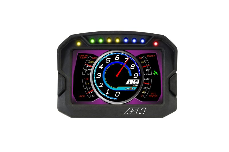 AEM CD-5 Carbon Digital Dash Display — Photo - out of package