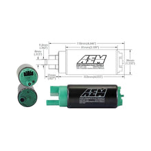 Load image into Gallery viewer, AEM 340LPH In Tank Fuel Pump Kit - Ethanol Compatible — Photo - out of package