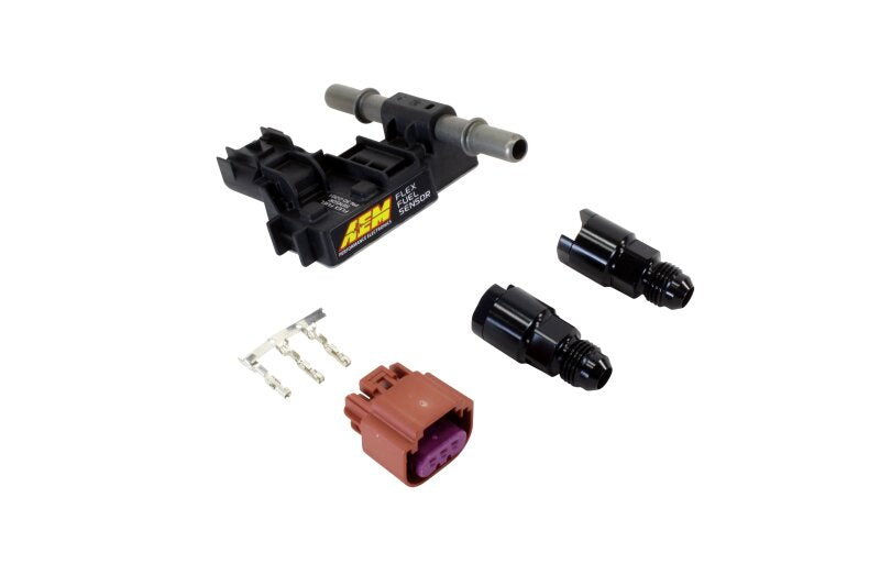 AEM Ethanol Content Flex Fuel Sensor w/ -6AN fittings Kit — Photo - Primary