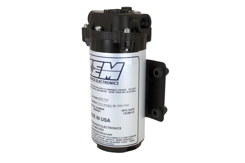 AEM Water/Methanol Injection 200psi Recirculation Pump — Photo - out of package