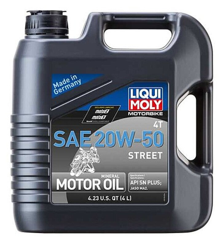 LIQUI MOLY 4L Motorbike 4T SAE 20W50 Street