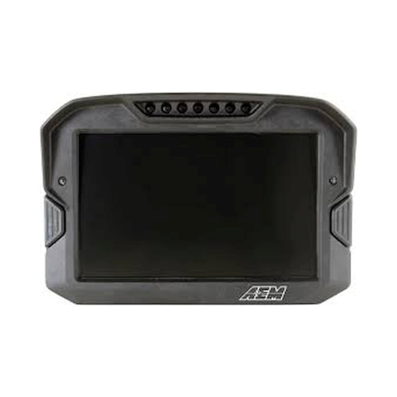 AEM CD-7 Non Logging GPS Enabled Race Dash Carbon Fiber Digital Display w/o VDM (CAN Input Only) — Photo - out of package