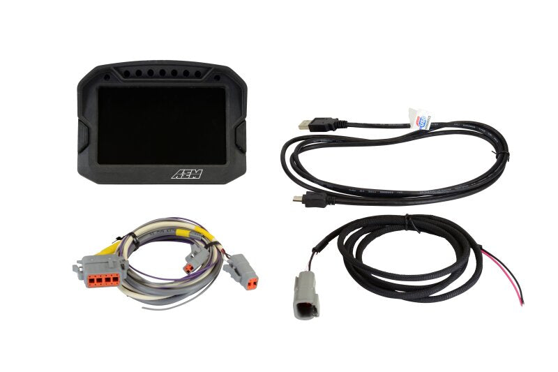 AEM CD-5 Carbon Digital Dash Display — Photo - out of package