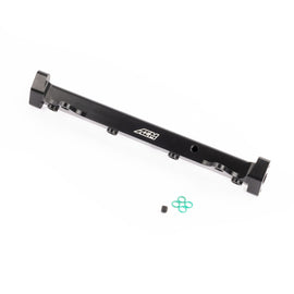 AEM 03-06 Evo 8 & 9 Black Fuel Rail — Photo - Primary