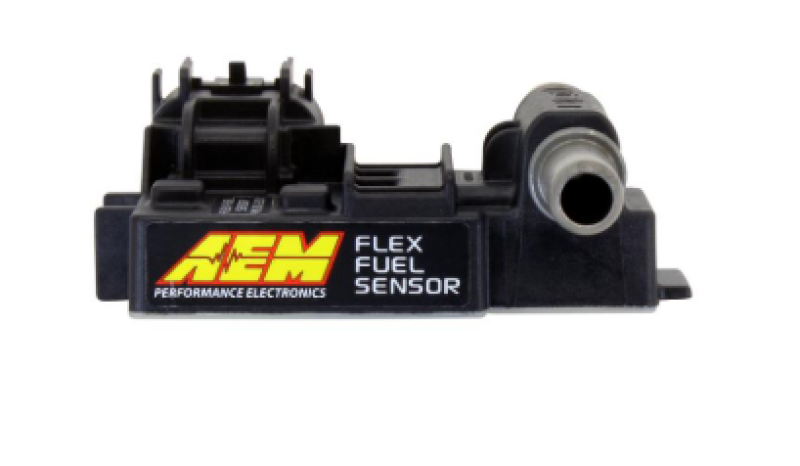 AEM Ethanol Content Flex Fuel Sensor w/ -6AN fittings Kit — Photo - out of package