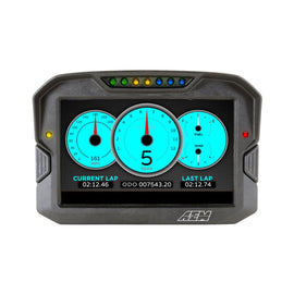 AEM CD-7 Non Logging Race Dash Carbon Fiber Digital Display (CAN Input Only) — Photo - out of package