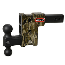 Load image into Gallery viewer, Gen-Y Mega Duty 2in Shank 5in Drop 2K TW 16K Hitch w/GH-051 Dual-Ball - Mossy Oak