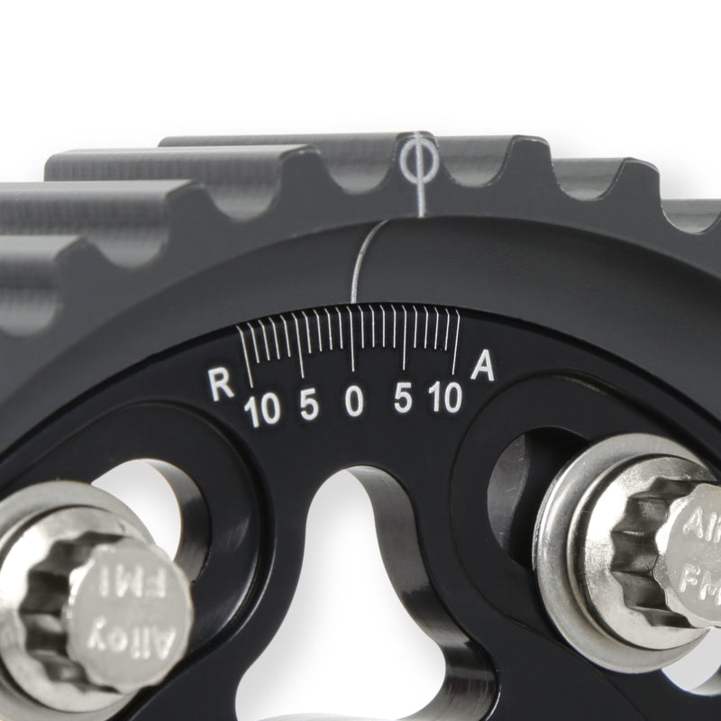 AEM 92-01 Honda Prelude Si VTEC/ Base & SH True Black Tru-Time Cam Gear — Photo - Close Up
