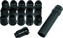 Load image into Gallery viewer, QuadBoss Spline Lug Nuts 12x1.5 - Black