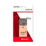 Brembo OE 08-17 Gilera RC Fuoco ie 500cc/06-10 Piaggio Vespa LX 60 250cc Sinter Brake Pad - Front