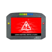 Load image into Gallery viewer, AEM CD-7LG Carbon Logging Flush Digital Dash Display w/ Internal 20Hz GPS &amp; Antenna — Photo - out of package