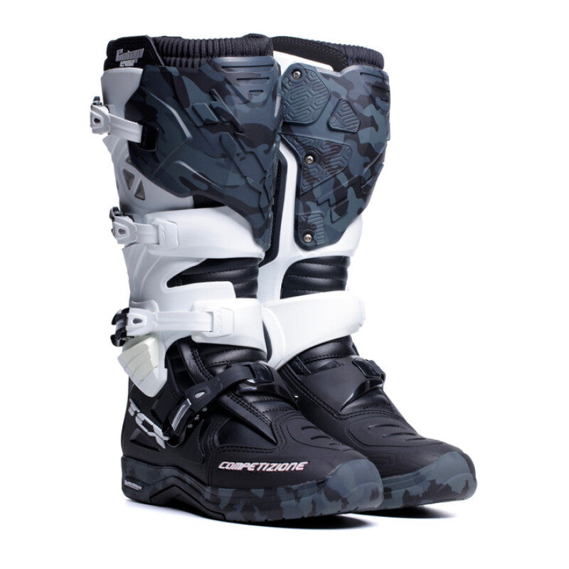 TCX Comp Evo 2 Michelin Boot Black/White/Camo Size - 47