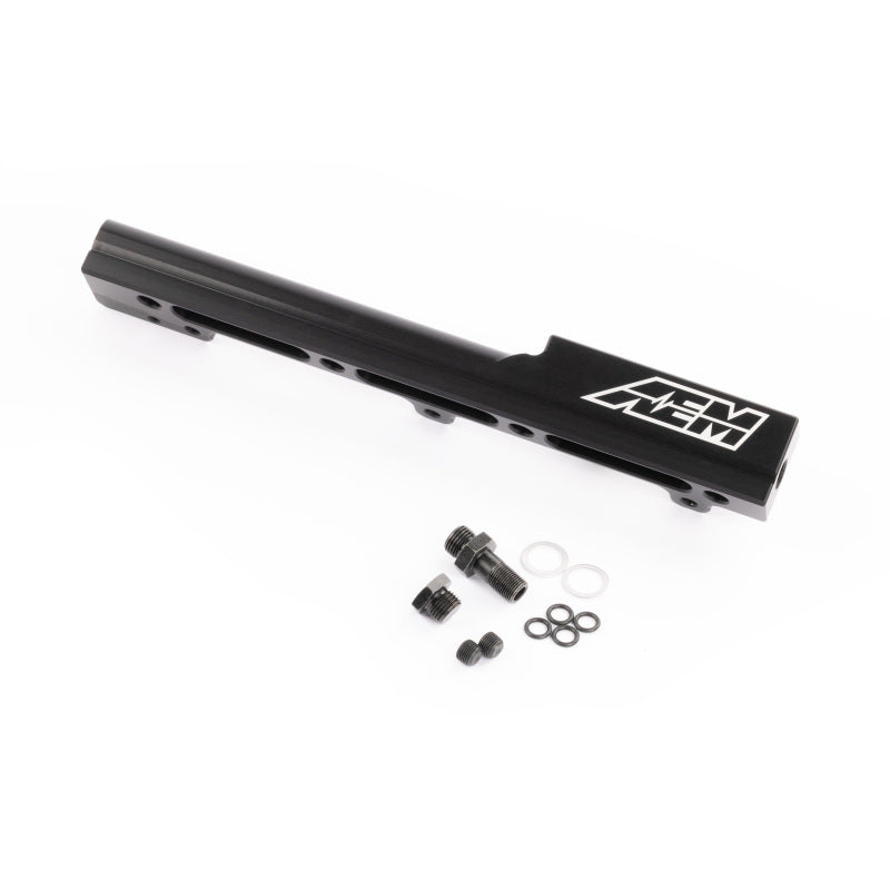 AEM 99-00 Honda Civic Si Black Fuel Rail — Photo - Primary