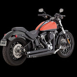 Vance & Hines 18-22 Harley Davidson Softail/ Bigshots Staggered PCX Full System Exhaust - Black