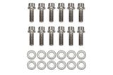 Wilwood Bolt Kit - Hat/Rotor 1/4-28x.75 12 Pt Stainless