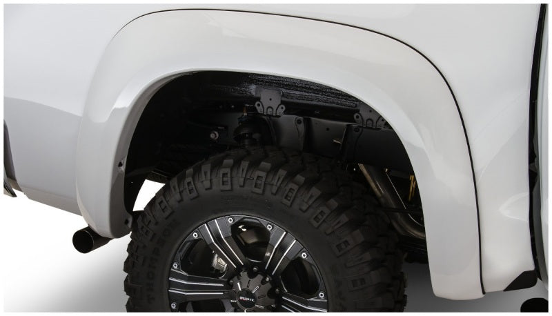 Bushwacker 07-13 Toyota Tundra Fleetside Extend-A-Fender Style Flares 4pc - Black