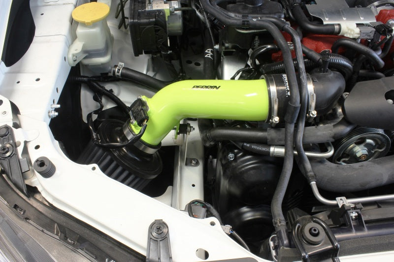 Perrin 18-21 Subaru STI Cold Air Intake - Neon Yellow