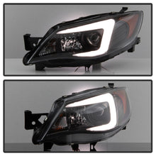 Load image into Gallery viewer, Spyder Subaru WRX 08-09 Projector Headlights - HID Model Only - Black PRO-YD-SWRX08-HID-LBDRL-BK