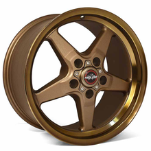 Load image into Gallery viewer, Race Star 92 Drag Star Bracket Racer 15x10 5x4.50BC 6.25BS Bronze Wheel