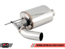 Load image into Gallery viewer, AWE Tuning BMW F3X 340i Touring Edition Axle-Back Exhaust - Diamond Black Tips (102mm)