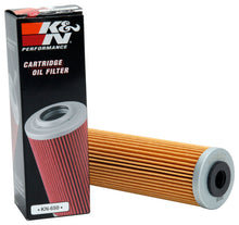 Load image into Gallery viewer, K&amp;N 1.625in OD x 5.05in H Oil Filter