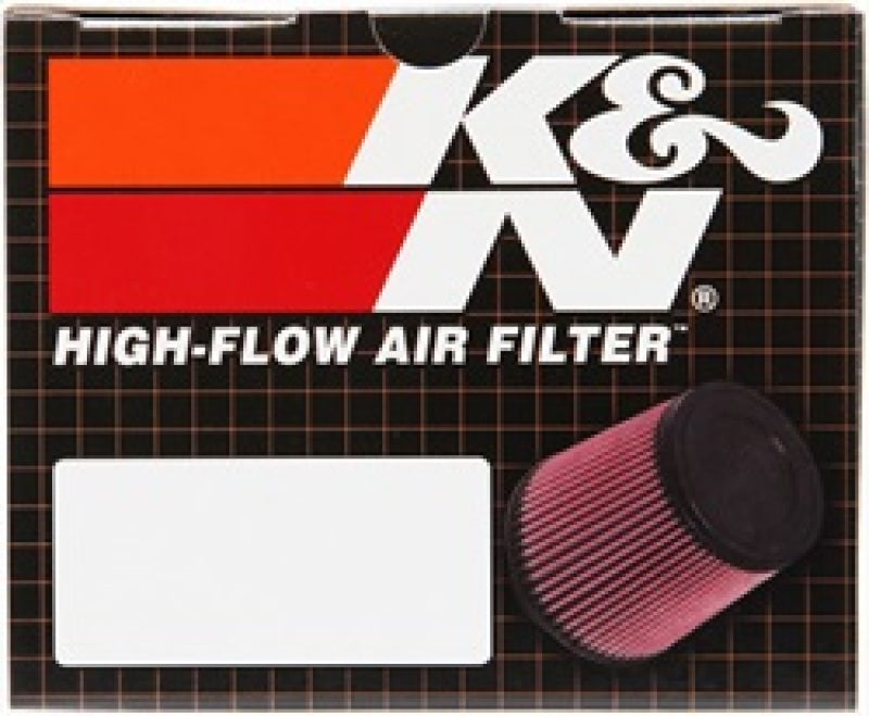 K&N Universal Chrome Filter 1.75in Flange ID / 4in Length x 2.875in Width Base / 2.75in Height