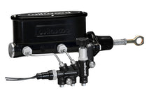 Load image into Gallery viewer, Wilwood HV Tandem M/C Kit w L/H Bracket &amp; Prop Valve - 7/8in Bore Black-W/Push. - Early Mustang