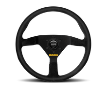 Load image into Gallery viewer, Momo MOD78 Steering Wheel 320 mm - Black Suede/Black Spokes