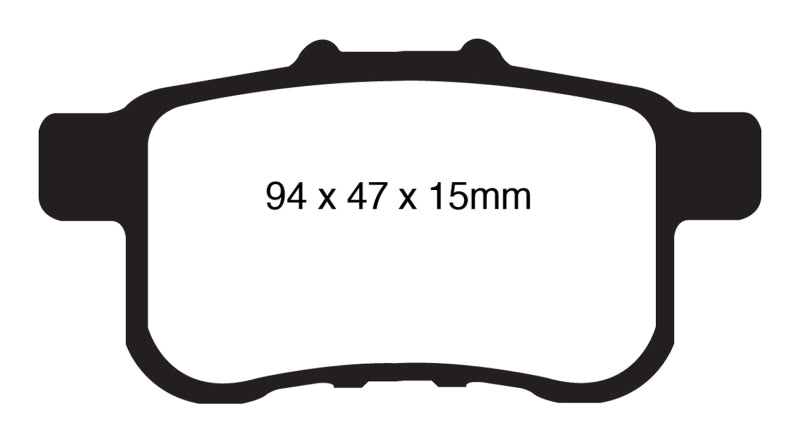 EBC 09-14 Acura TSX 2.4 Yellowstuff Rear Brake Pads