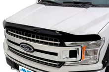 Load image into Gallery viewer, AVS 08-10 Ford F-250 (Behind Grille) Bugflector Deluxe 3pc Medium Profile Hood Shield - Smoke