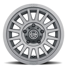 Load image into Gallery viewer, ICON Recon SLX 17x8.5 5x4.5 0mm Offset 4.75in BS 71.5mm Bore Charcoal Wheel