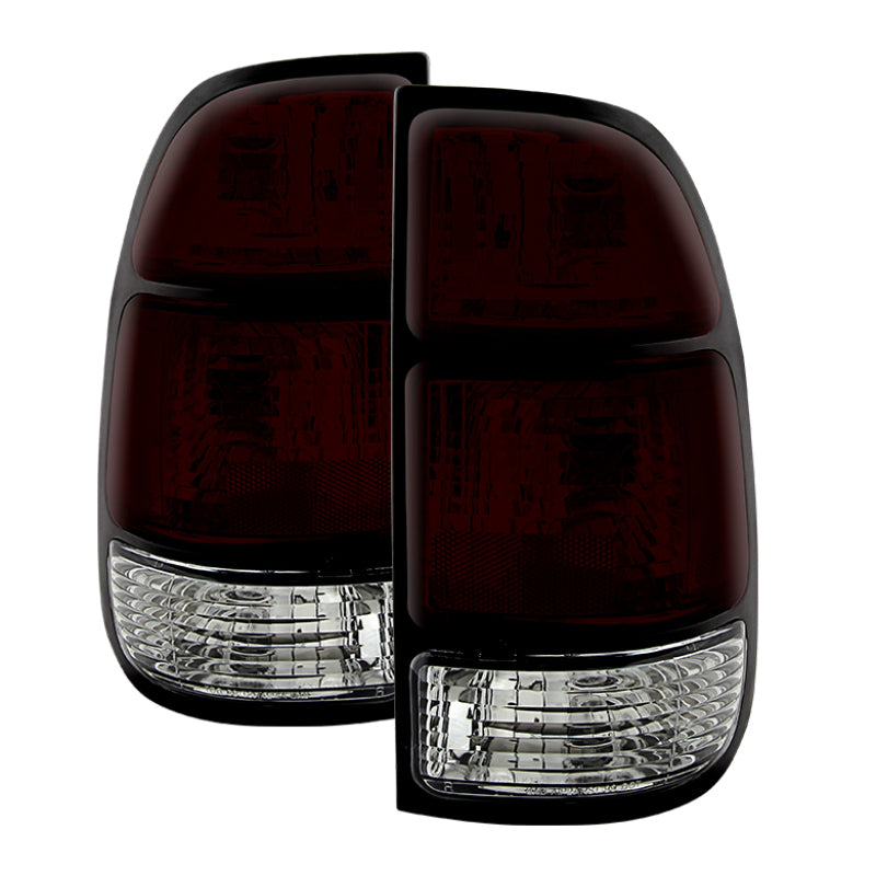 Xtune Toyota Tundra 00-06 OEM Style Tail Lights Dark Red ALT-JH-TTU00-OE-RSM